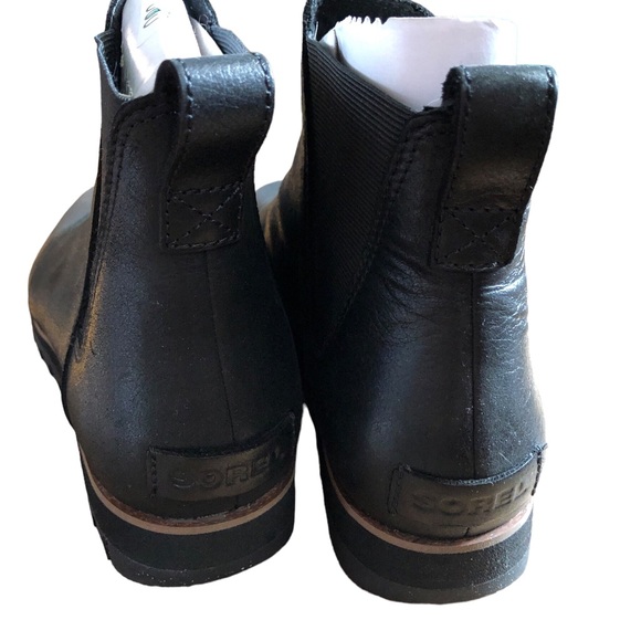 Sorel Harlow Chelsea Boots in Black Women's Size 9 worn a few times - Picture 2 of 8
